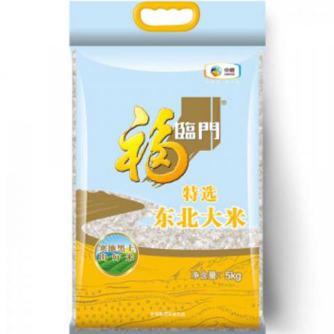 福临门 特选东北大米 东北大米 粳米 中粮出品 大米 5kg